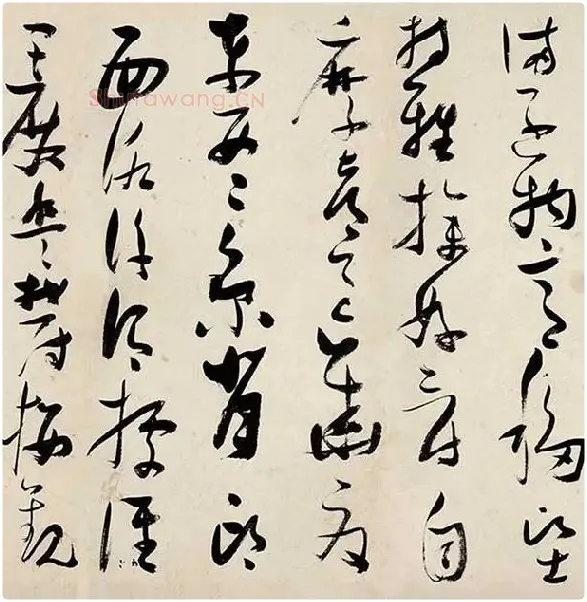 张瑞图《草书千字文卷》_21