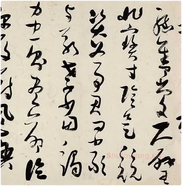 张瑞图《草书千字文卷》_26