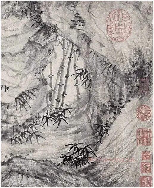 王绂《画观音书金刚经合璧卷》_30