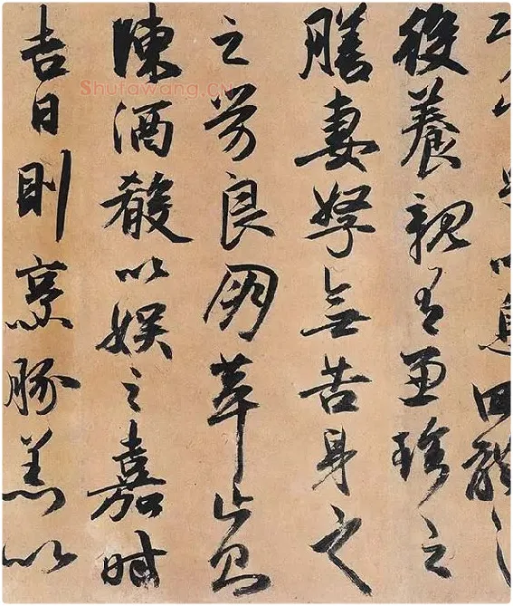 祝允明行草书《归田赋》_05