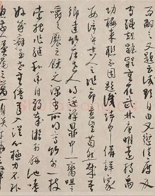 吴镇书画合璧图《墨梅图卷》_09