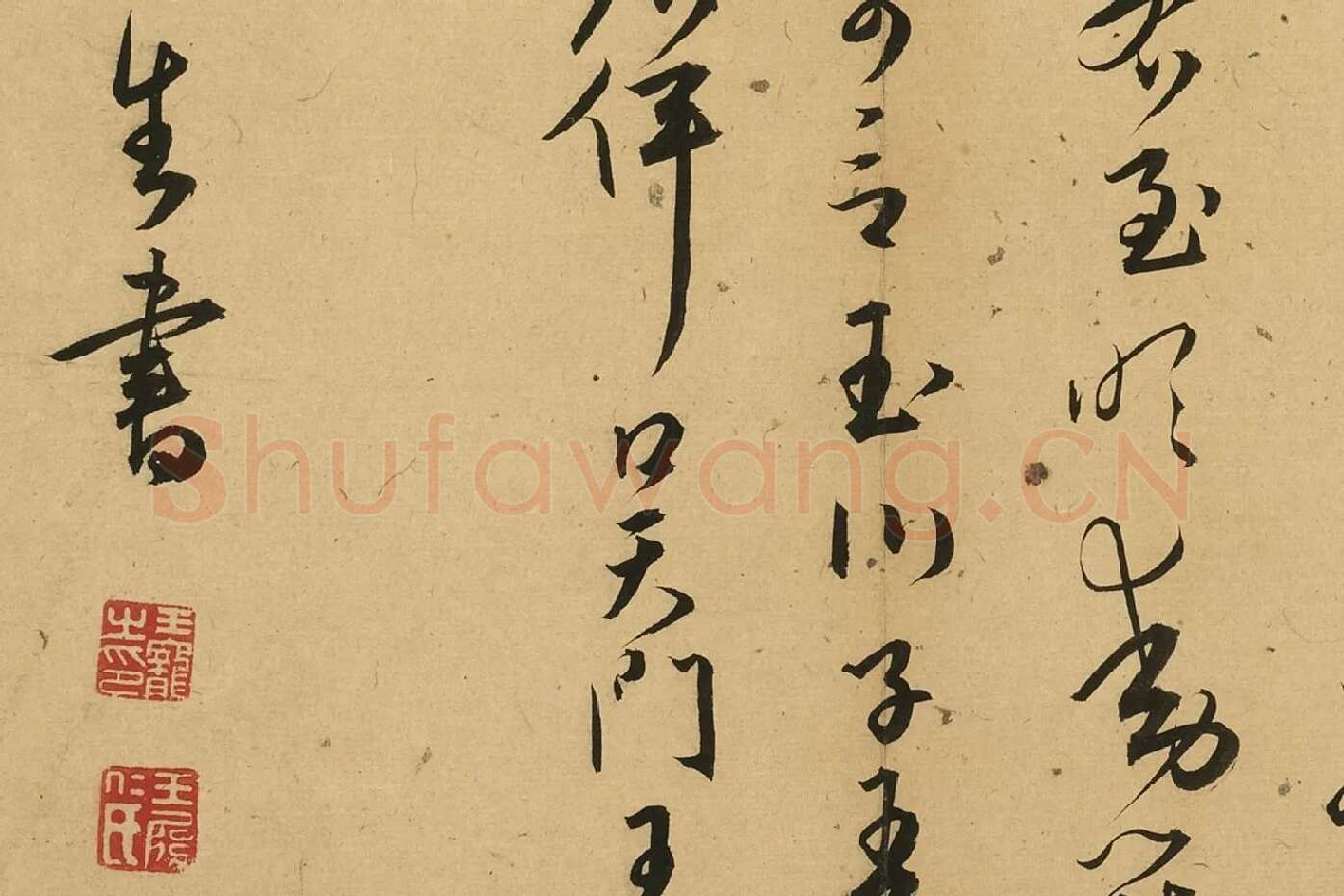 王宠草书诗册局部 (6)