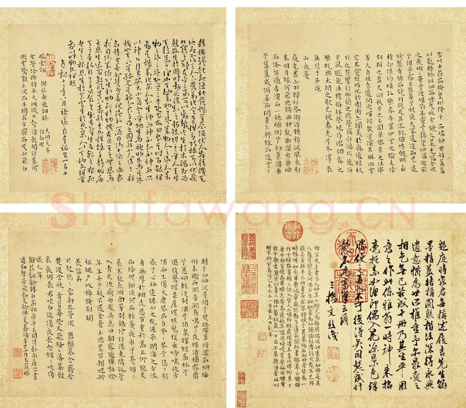 明王宠真行草书册（第10册）_04