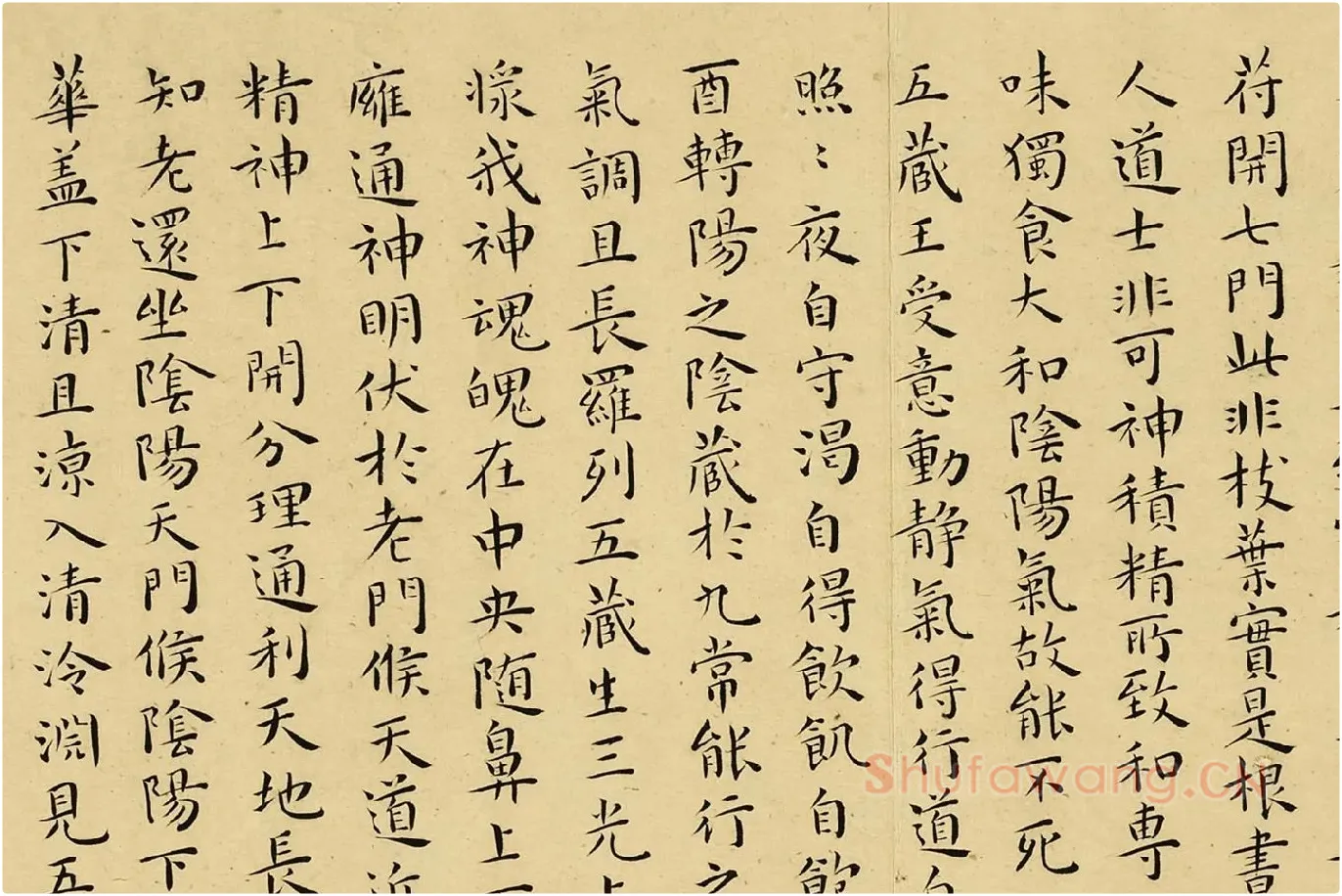 王宠小楷书册页局部 (8)