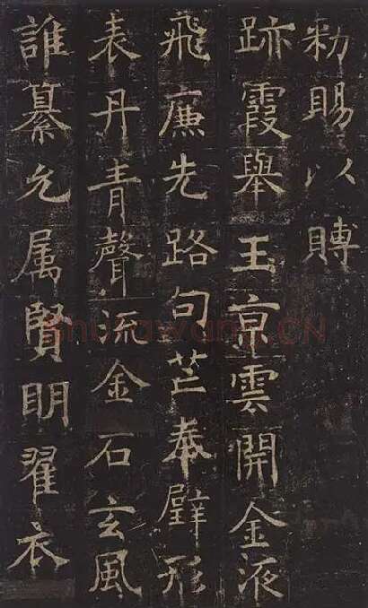 褚遂良楷书《孟法师碑》 (8)