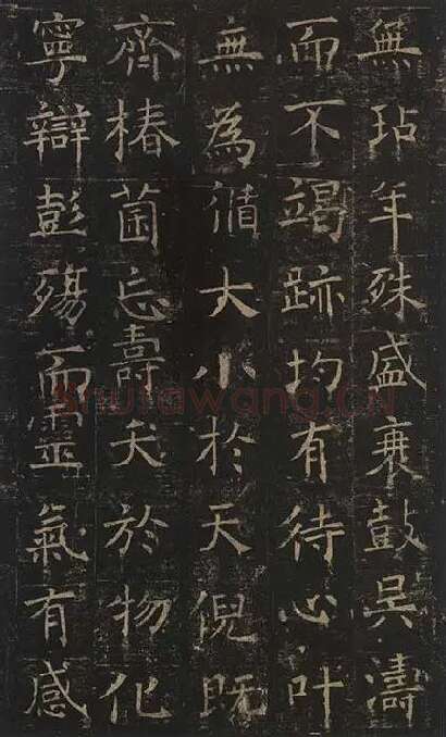 褚遂良楷书《孟法师碑》 (11)