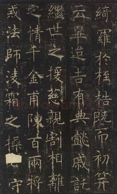 褚遂良楷书《孟法师碑》 (18)