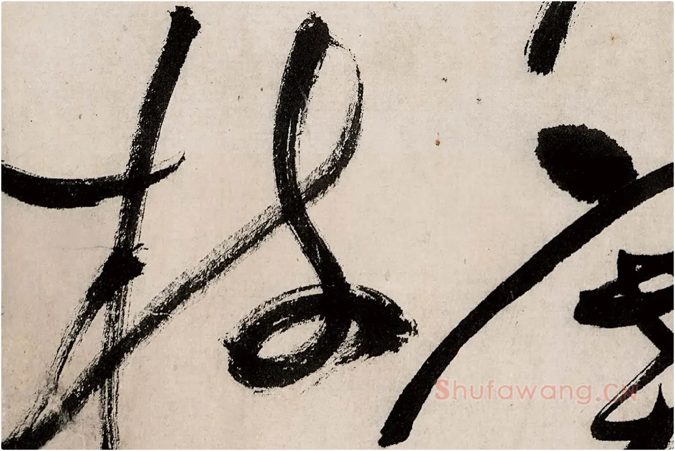 祝允明狂草书《书杜甫秋兴八首(其七)》局部 (6)
