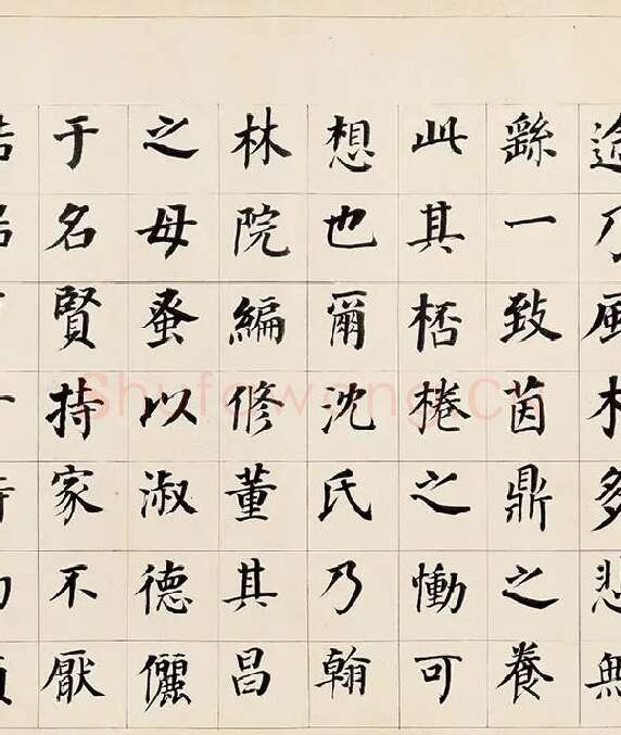 董其昌《楷书勒搞本卷》_10