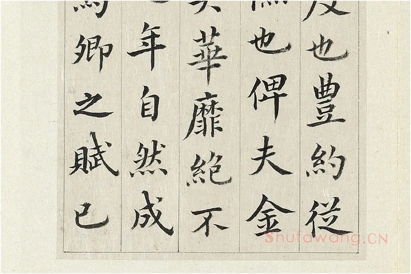 清·王澍《临张旭尚书省郎官石记序》局部 (7)