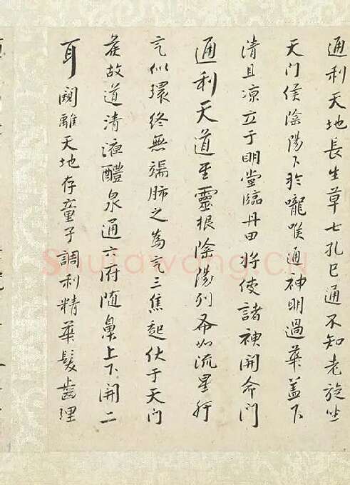 朱耷小行楷黄庭经_06