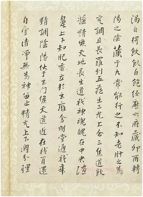 朱耷小行楷黄庭经_07