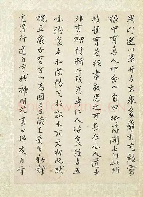 朱耷小行楷黄庭经_08