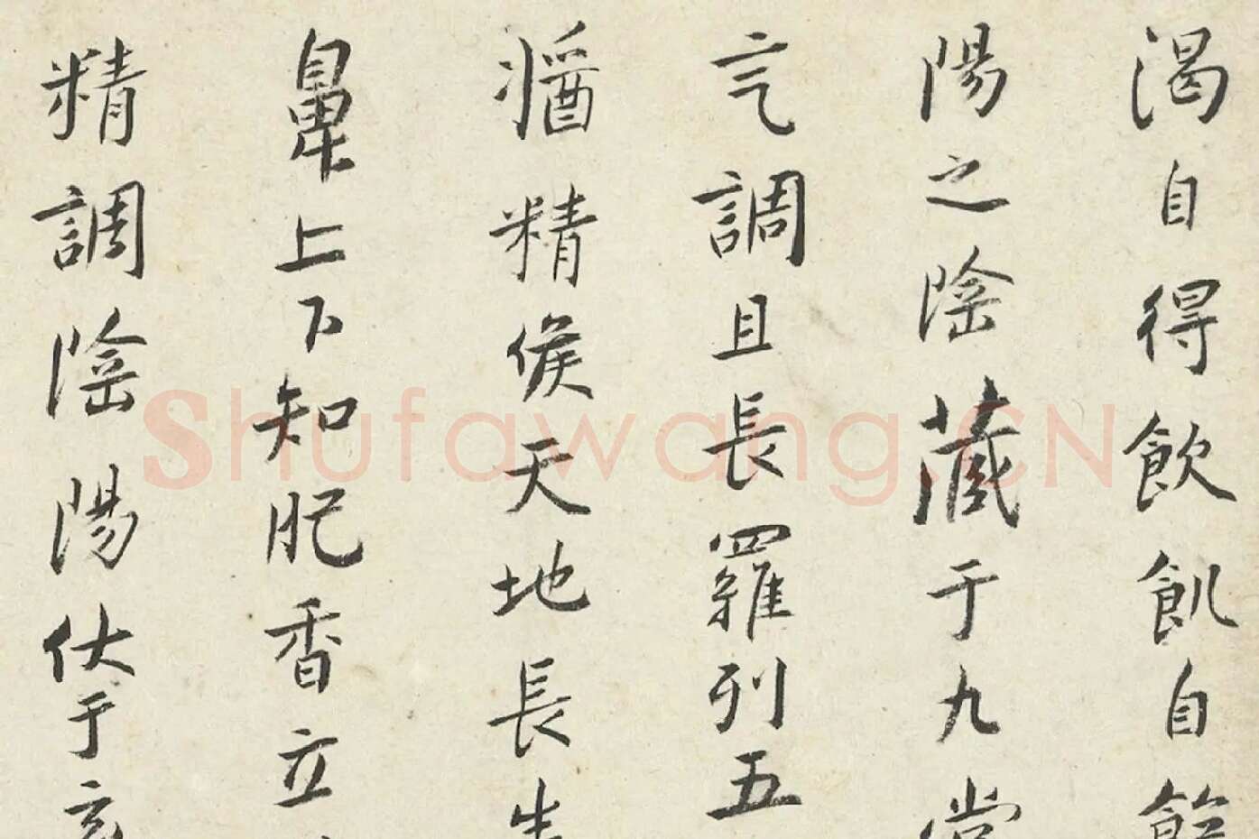 朱耷小行楷黄庭经册局部 (5)