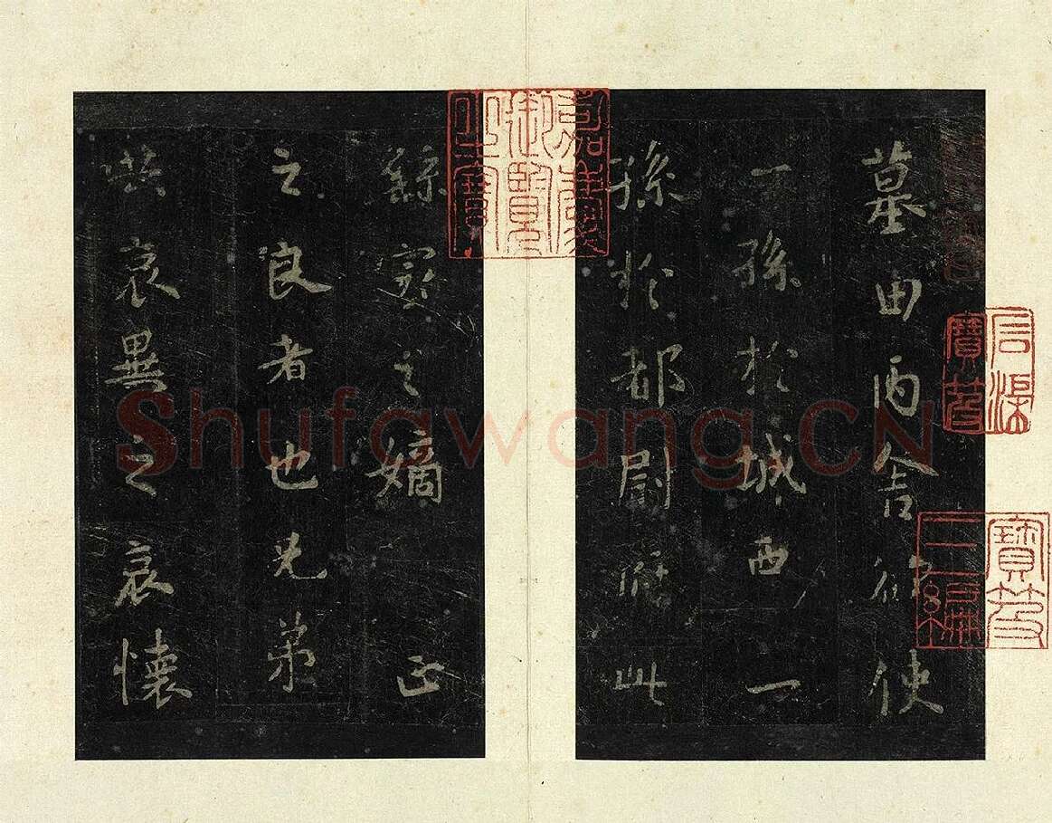 宋拓钟繇小楷书《丙舍帖》_01
