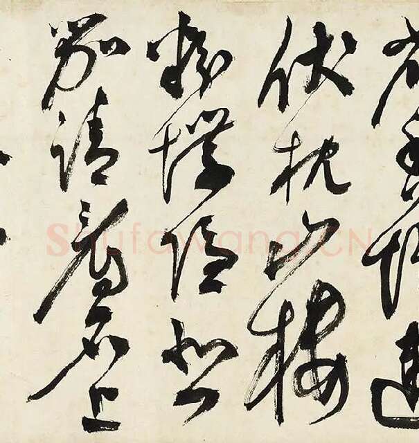 陈淳草书《书秋兴诗》卷_26