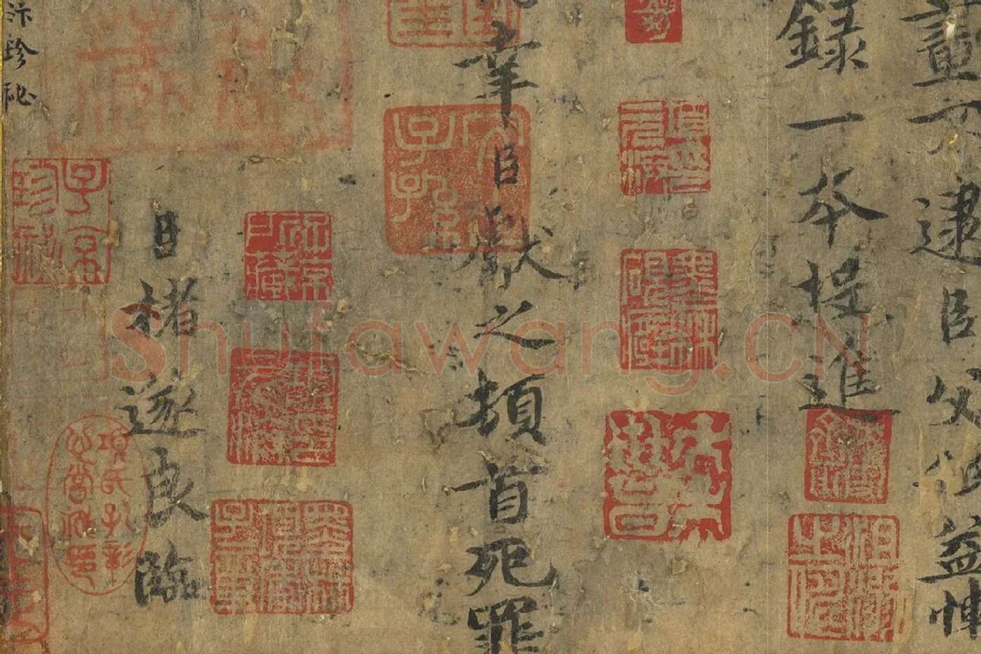 传褚遂良《临王献之飞鸟帖》局部 (5)