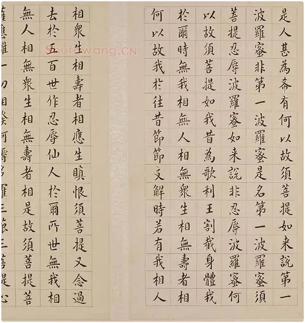 翁方纲小楷《金刚经册》_19
