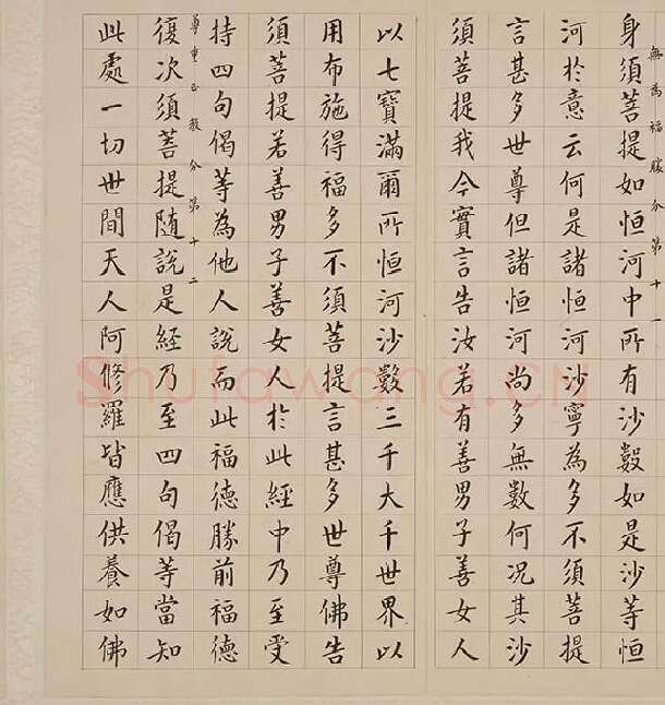 翁方纲小楷《金刚经册》_23