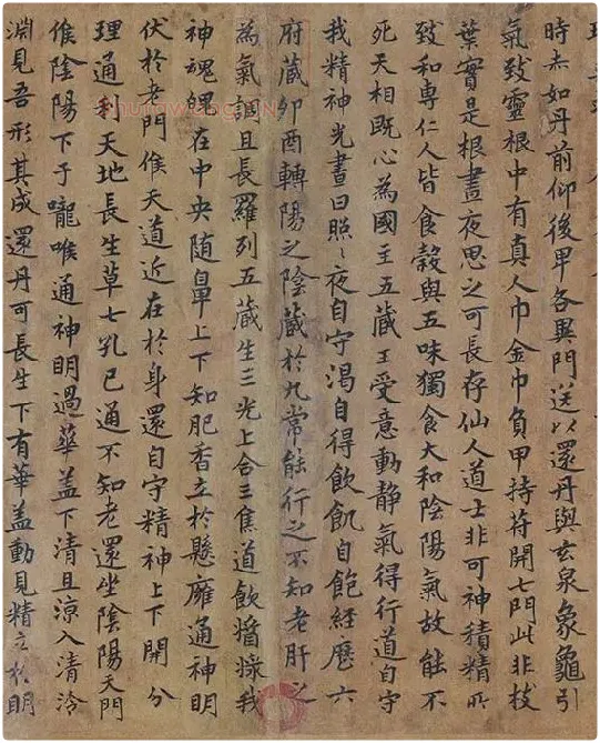 唐摹黄庭经全卷_11