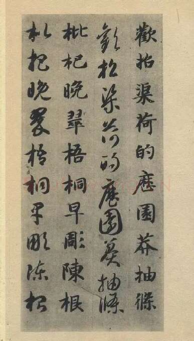 智永《真草千字文》墨迹本_03