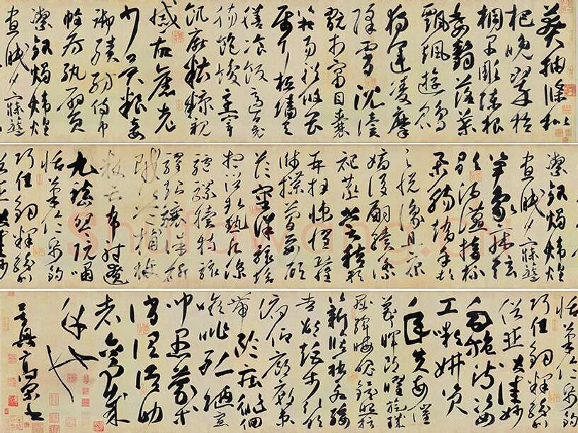 传高闲《草书千字文》残卷