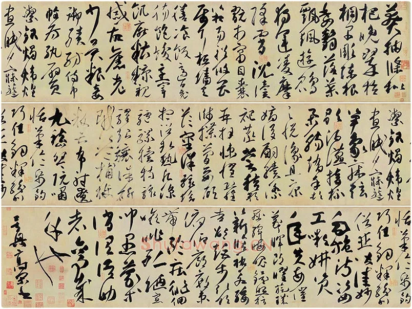 传高闲《草书千字文》残卷