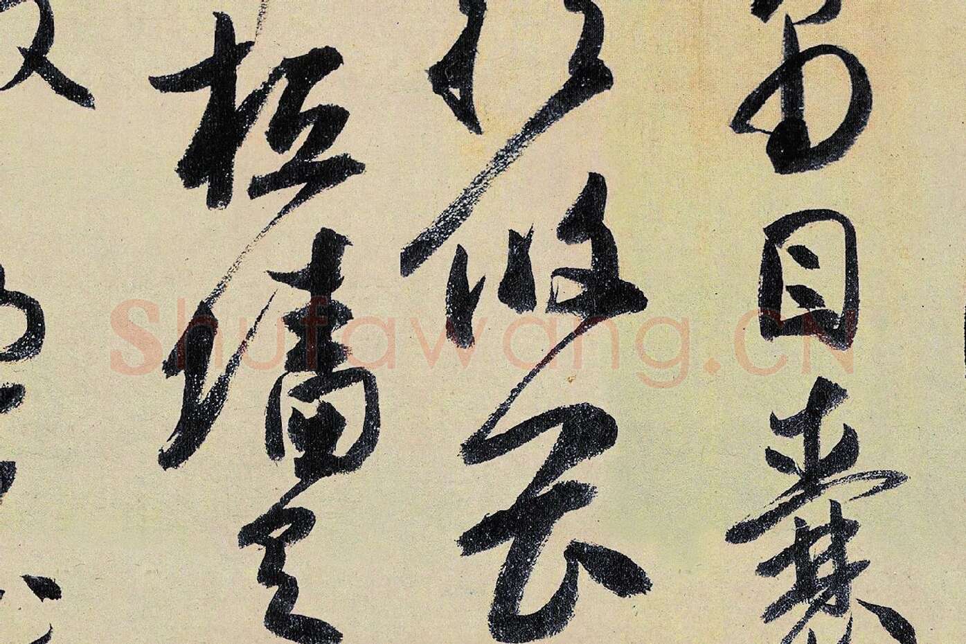 高闲《草书千字文》局部 (2)