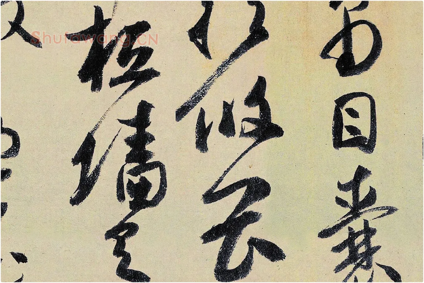 高闲《草书千字文》局部 (2)