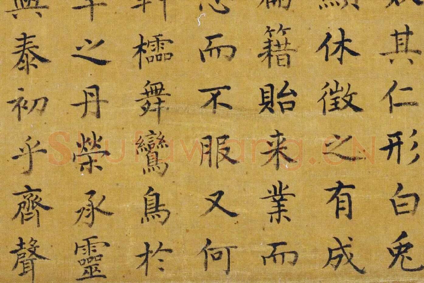 陈邦彦楷书《嘉瑞赋》局部 (3)