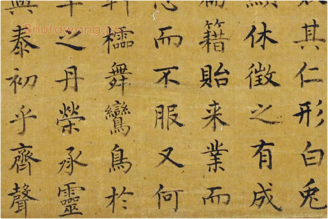 陈邦彦楷书《嘉瑞赋》局部 (3)