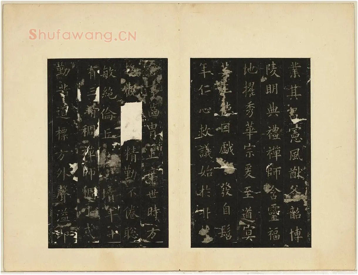 宋拓欧阳询楷书化度寺碑 (3)
