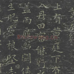 王羲之小楷书黄庭经（宋拓）