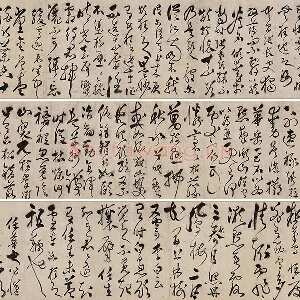 张弼草书《怀素上人草书歌》全卷