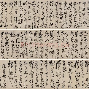 张弼草书《怀素上人草书歌》全卷