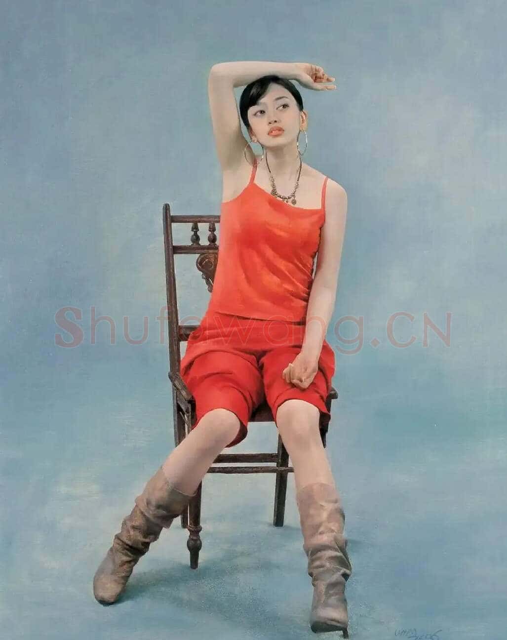 王晓明·红衣女孩
