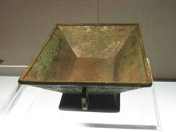叔緐簠金文作品欣赏,摘自先秦叔緐簠