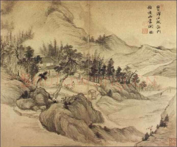 山水一幅
