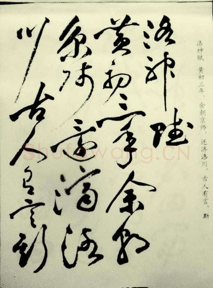 祝允明《草书洛神赋》