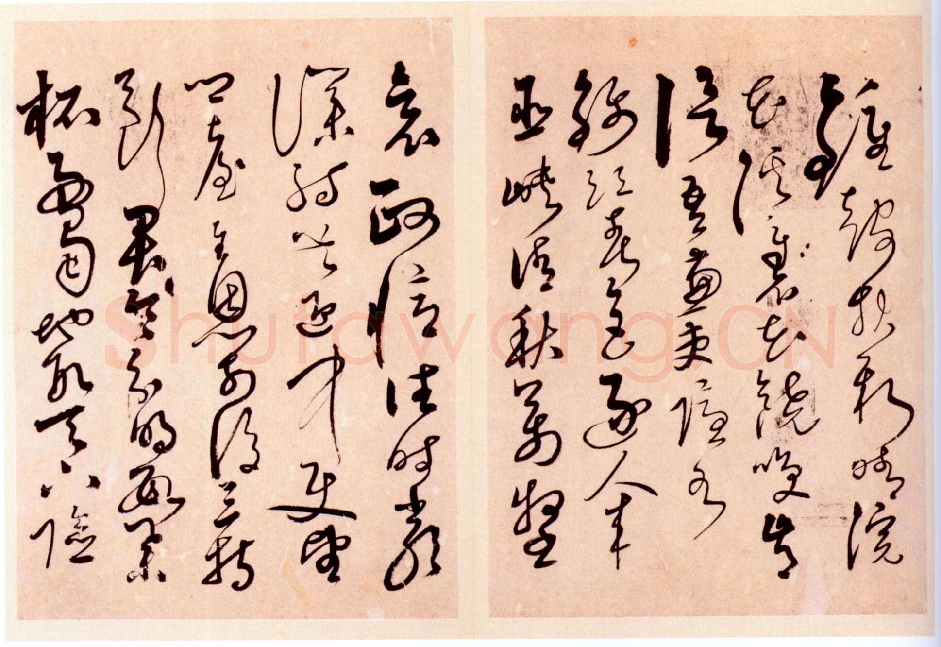 解缙《草书诗帖》册 纸本 十七开半 每开30.7×22.6cm 北京故宫博物院藏