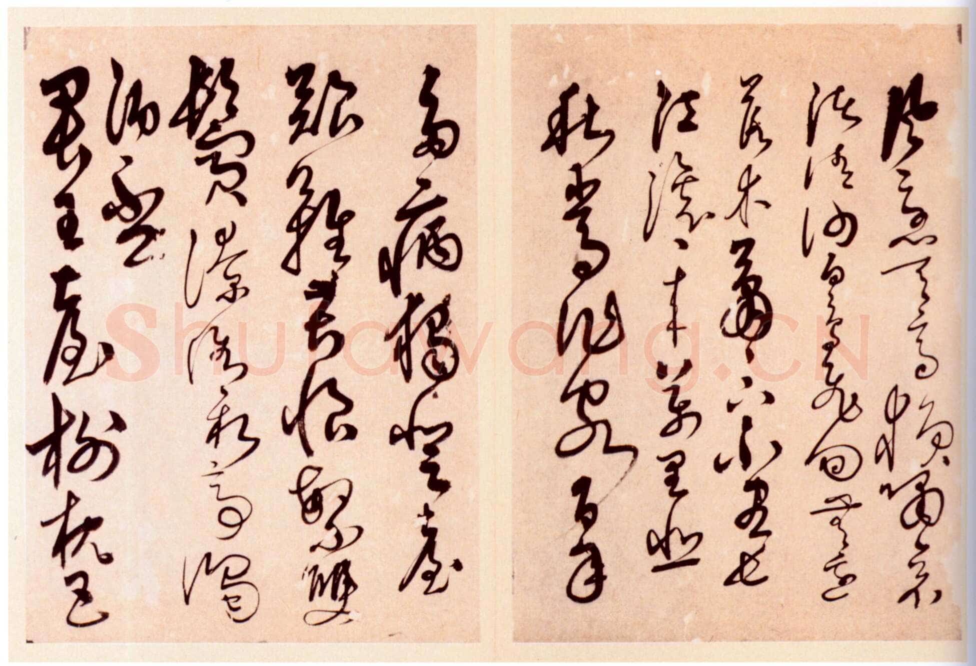 解缙《草书诗帖》册 纸本 十七开半 每开30.7×22.6cm 北京故宫博物院藏
