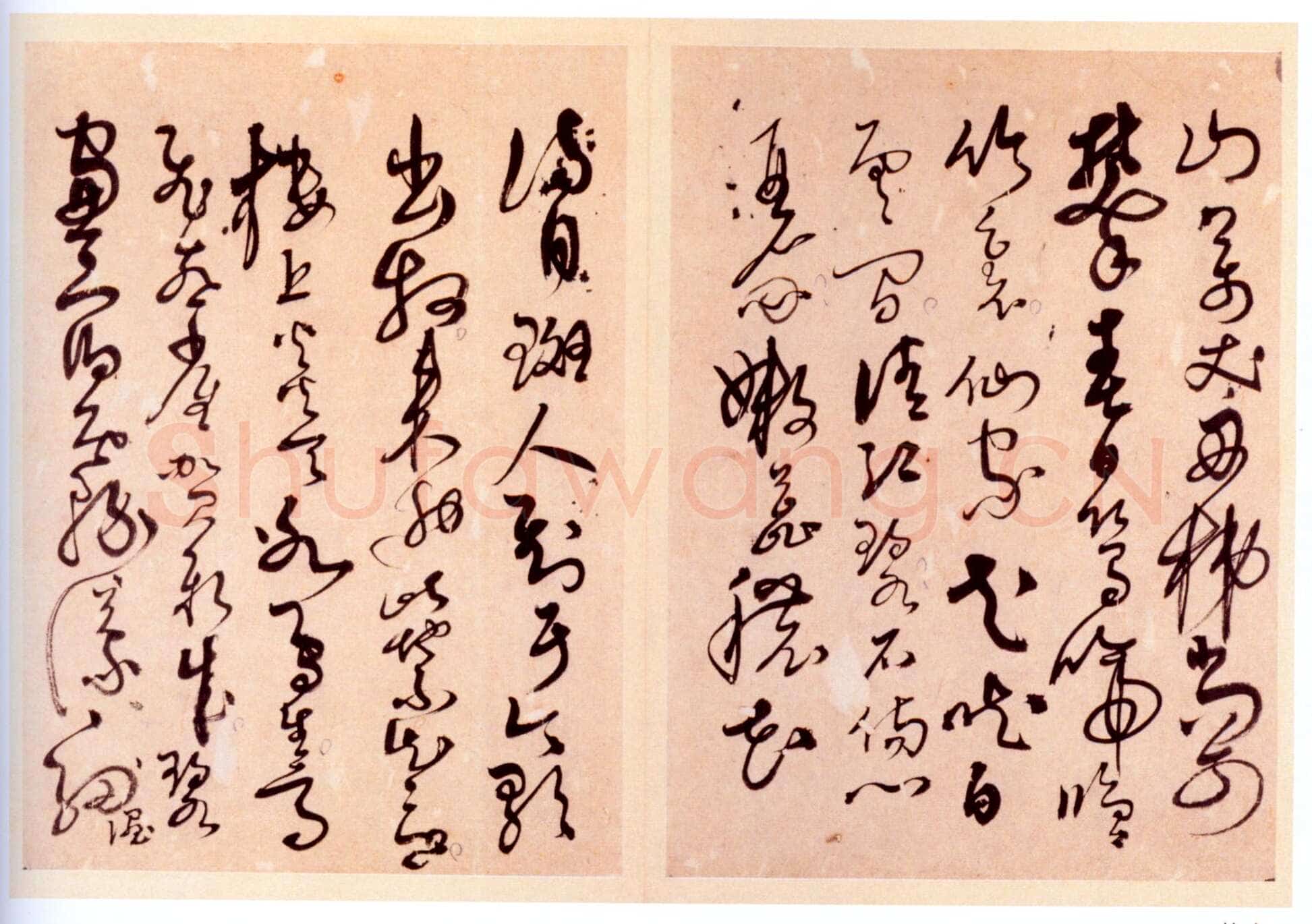 解缙《草书诗帖》册 纸本 十七开半 每开30.7×22.6cm 北京故宫博物院藏