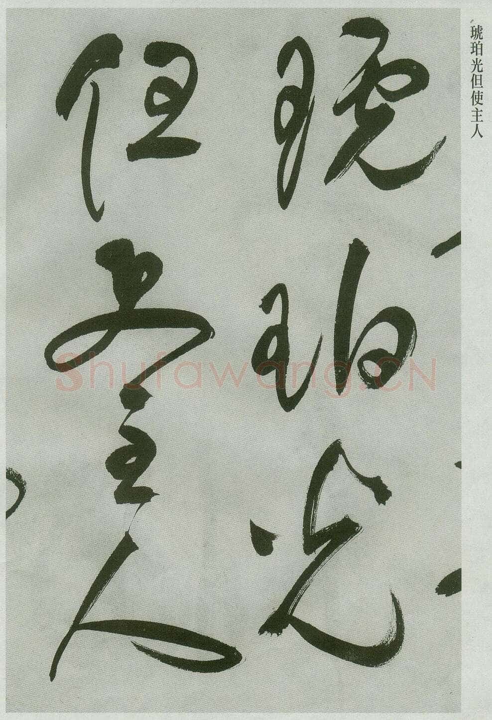 祝允明《草书唐诗二首》