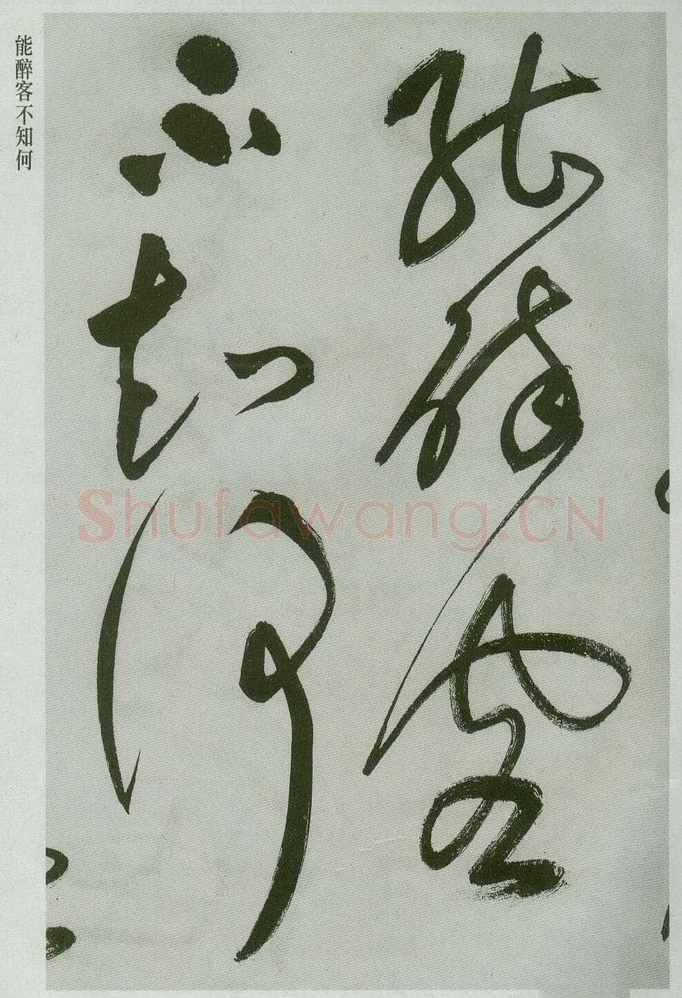祝允明《草书唐诗二首》