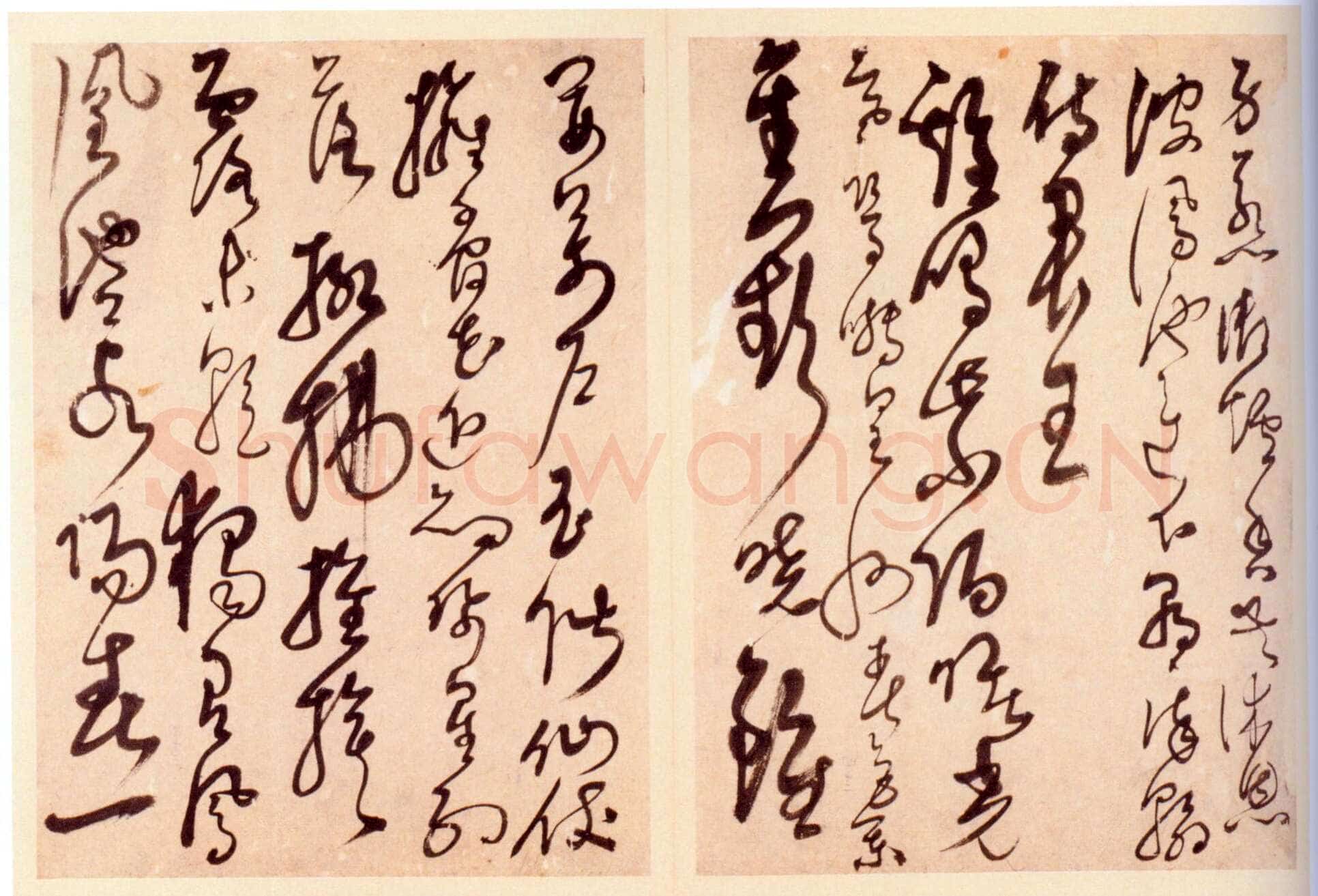 解缙《草书诗帖》册 纸本 十七开半 每开30.7×22.6cm 北京故宫博物院藏