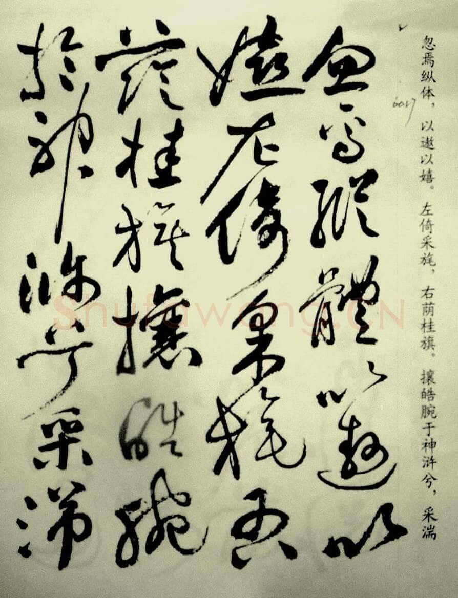 祝允明《草书洛神赋》