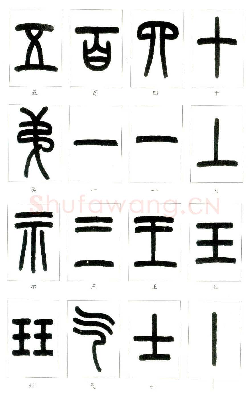 说文部首