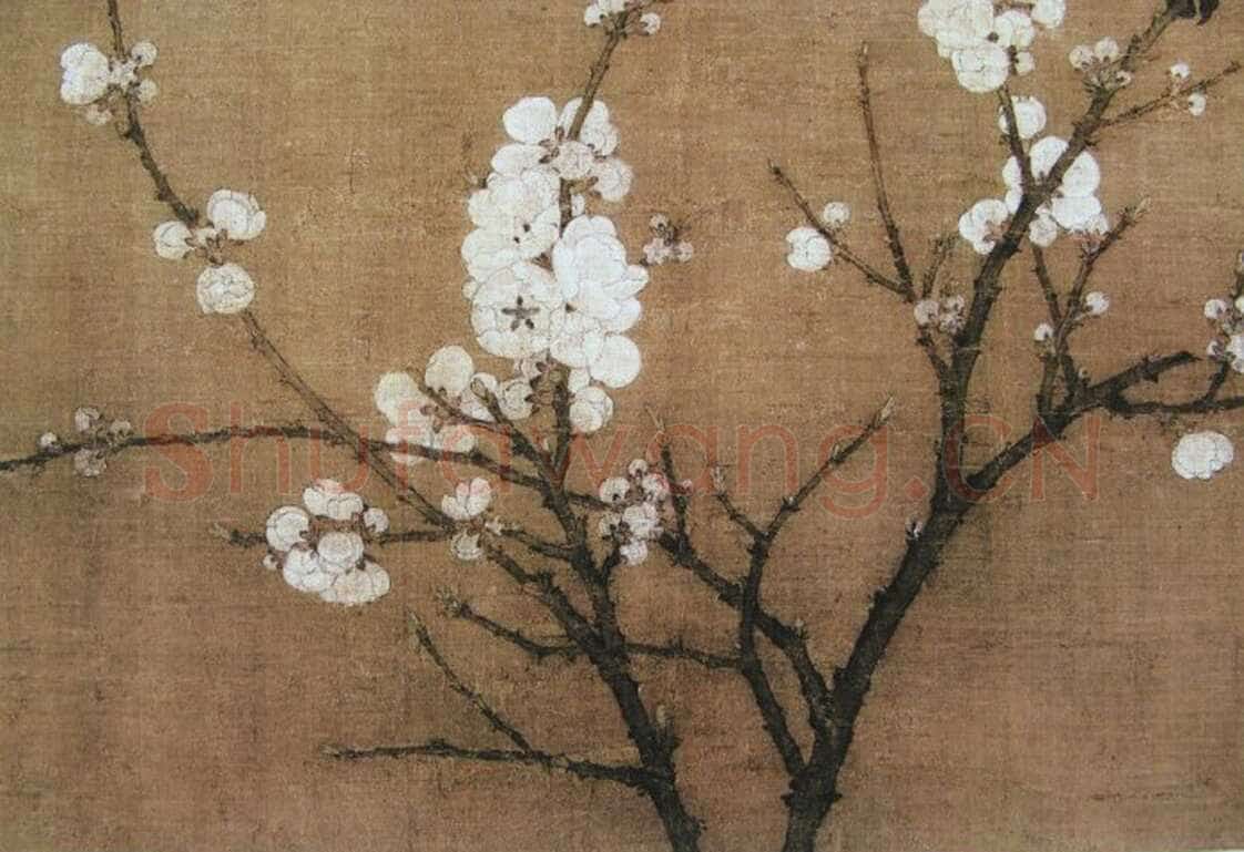赵佶《五色鹦鹉图》绢本设色 53.3×125.1cm 美国波士顿艺术博物馆藏