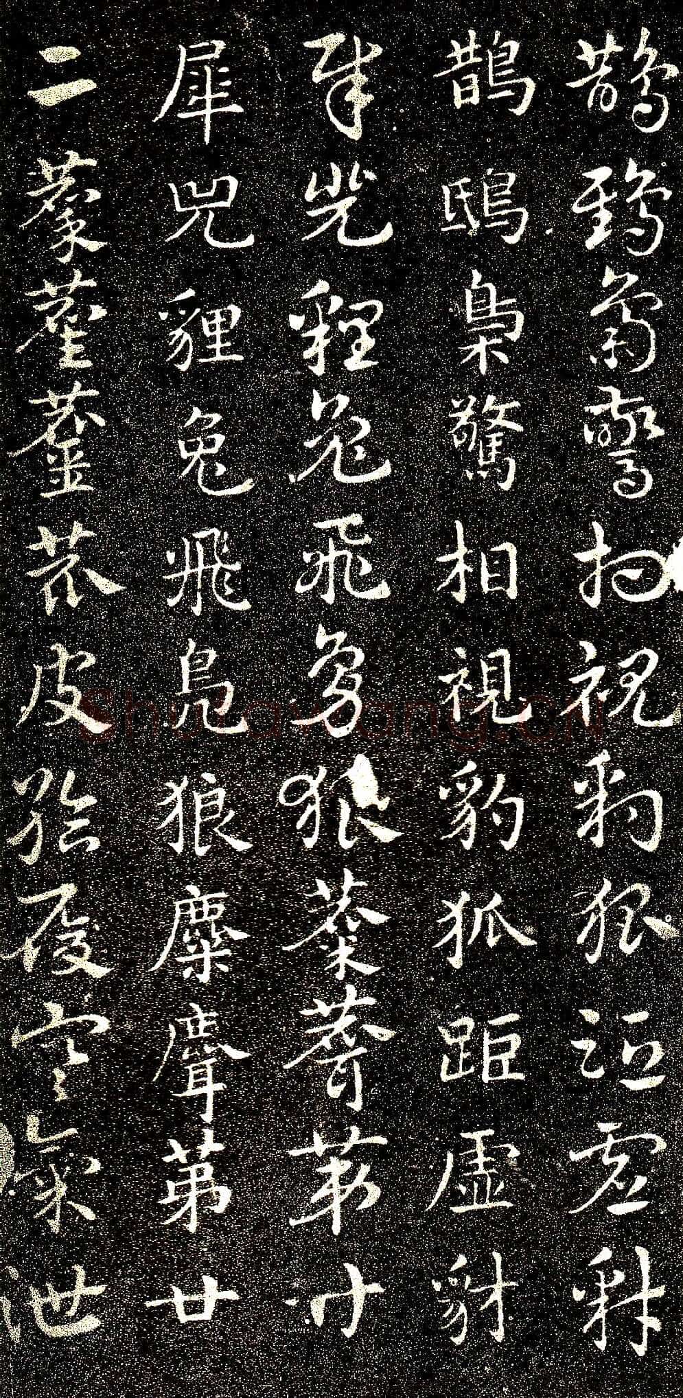 皇象章草《急就章》选页皇象书法欣赏,摘自三国急就章