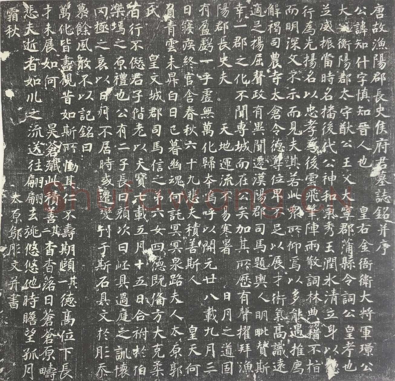 邬肜《侯知什墓志》